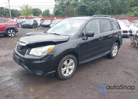 2015 Subaru Forester 2.5I Premium из США, поврежденный, VIN JF2SJADC1FH461607